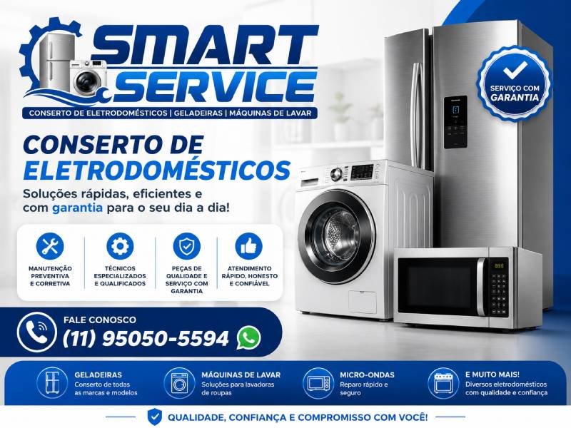 Smart Service – Especialistas em Conserto de Eletrodomésticos